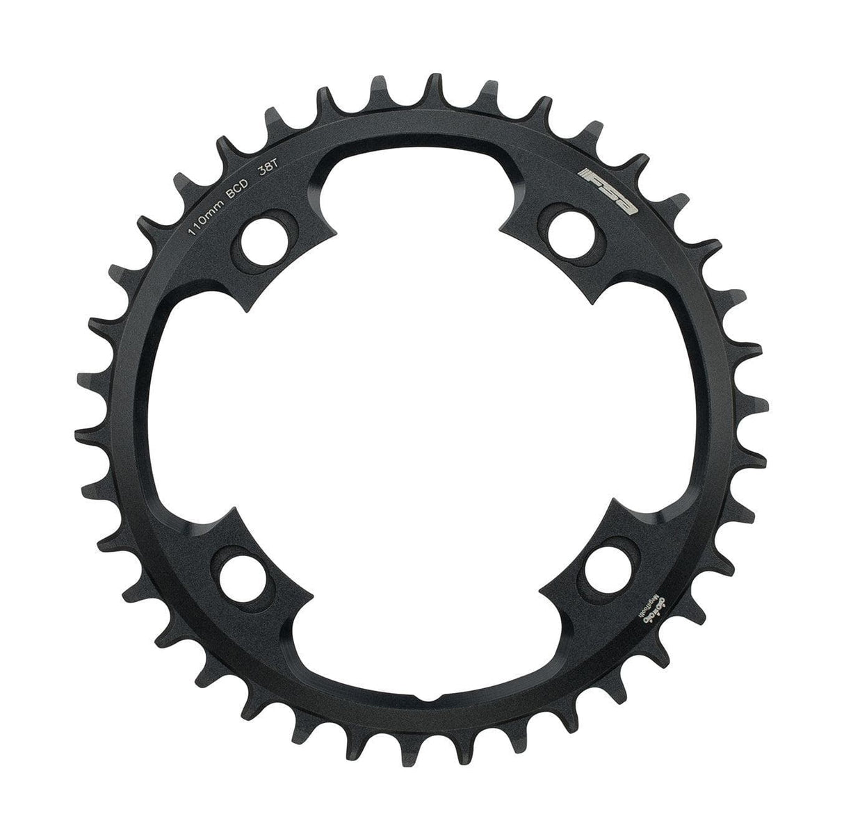 FSA SL-K ABS Road Chainring (1x11, 110x38T, Black, 4h)