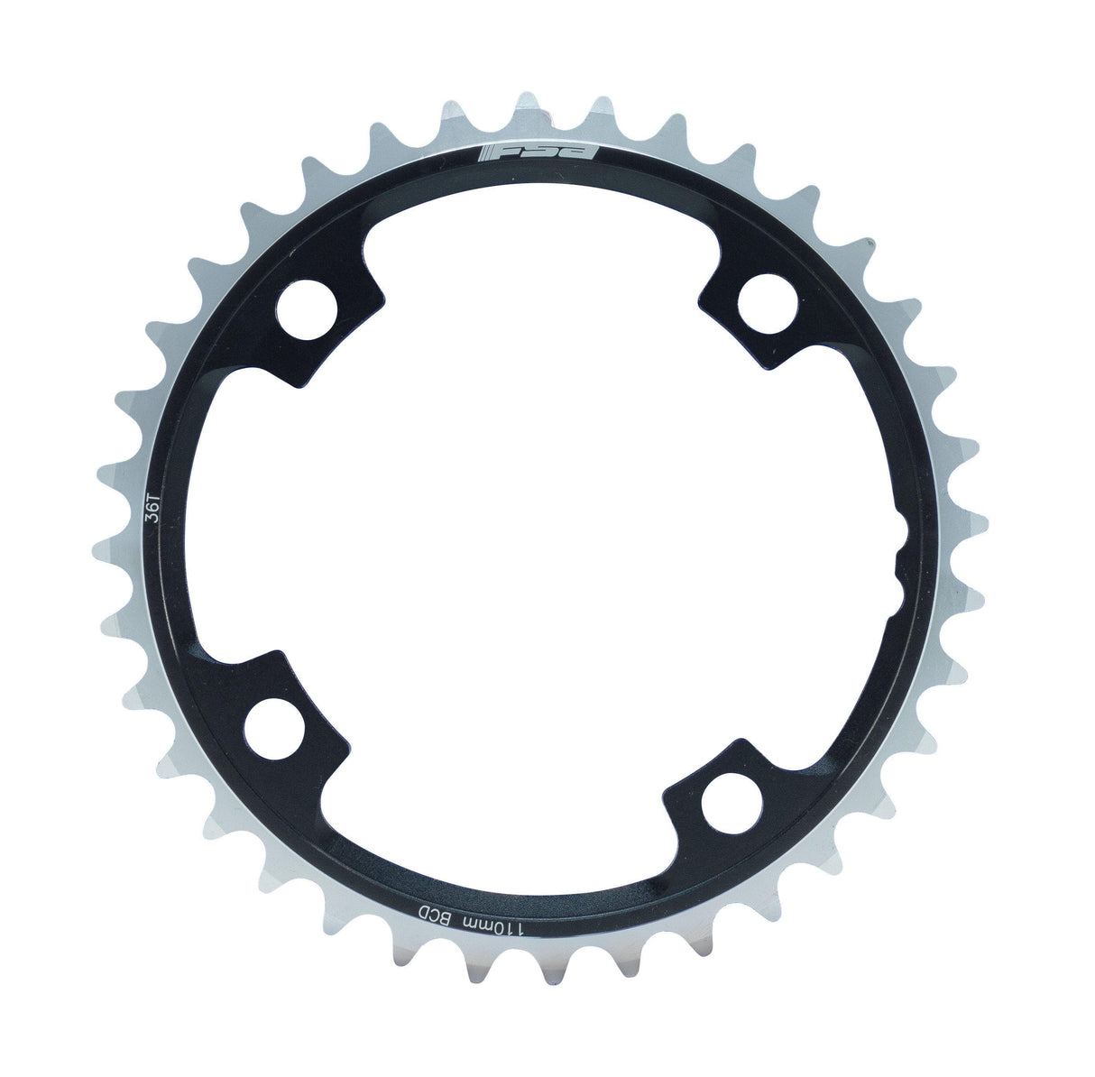 FSA Gossamer ABS Road Chainring (2x11, 110x34T, Black, 4h, V19)