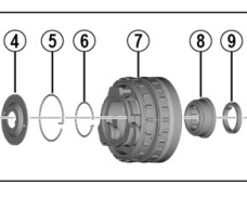 Shimano SG-S700 carrier 3 slide spring