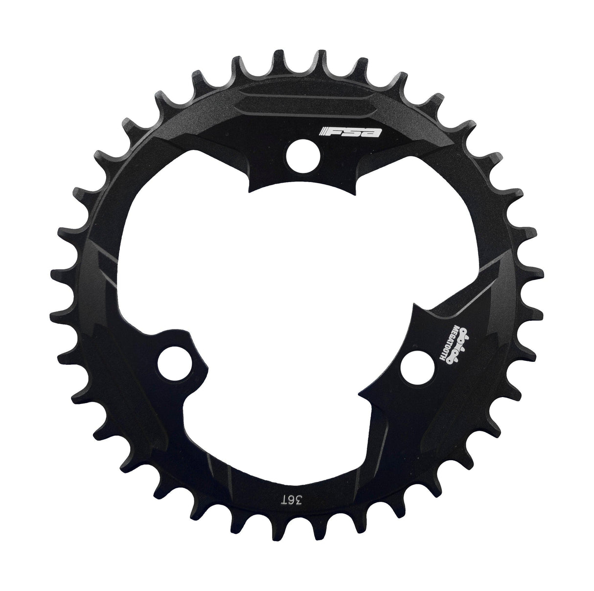 FSA Pro MTB Chainring (1x11, 86x36T, Black, 3h)