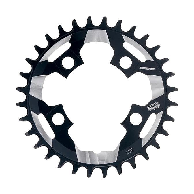 FSA K-Force ABS MTB Chainring (1x11, 76x30T, Black, 4h)