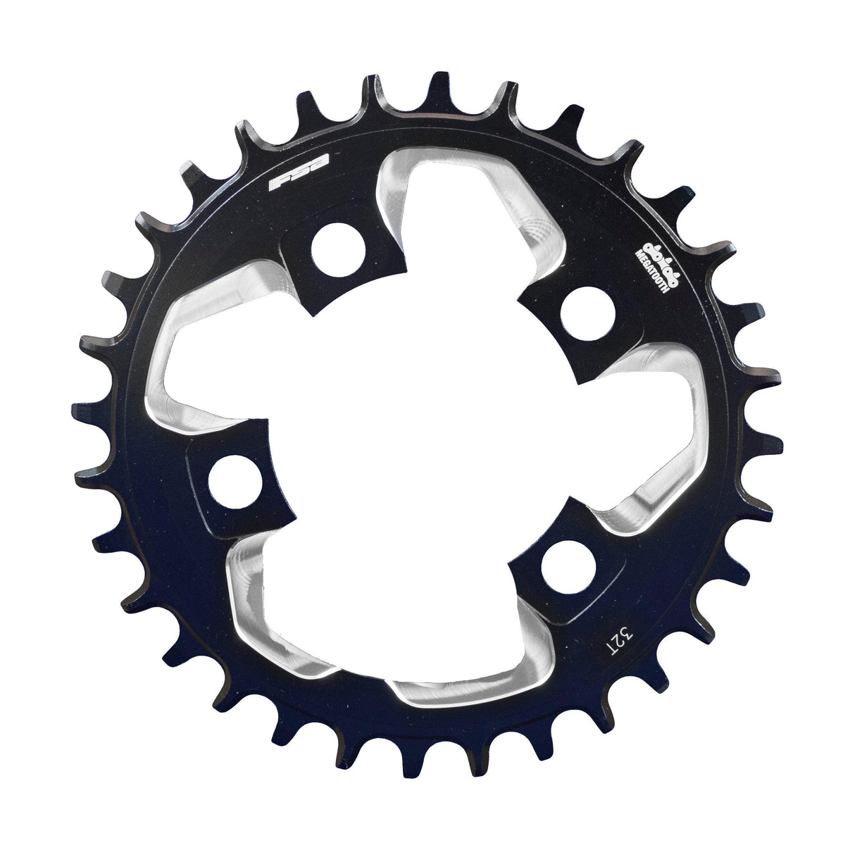 FSA Afterburner ABS MTB Chainring (1x11, 76x32T, Black, 4h)