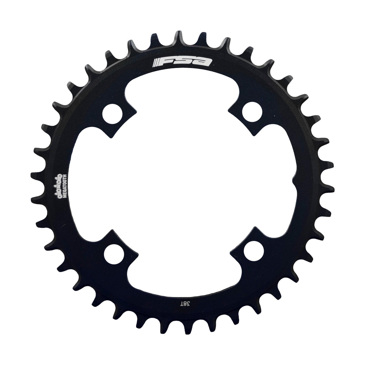 FSA Megatooth MTB Chainring (1x11, 104x30T, Black, 4h)