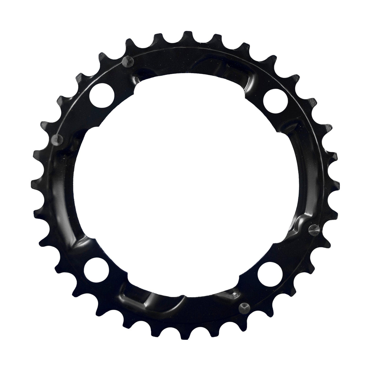 FSA Steel MTB Chainring (3x10, 104x32T, Black, Shim, 4h)