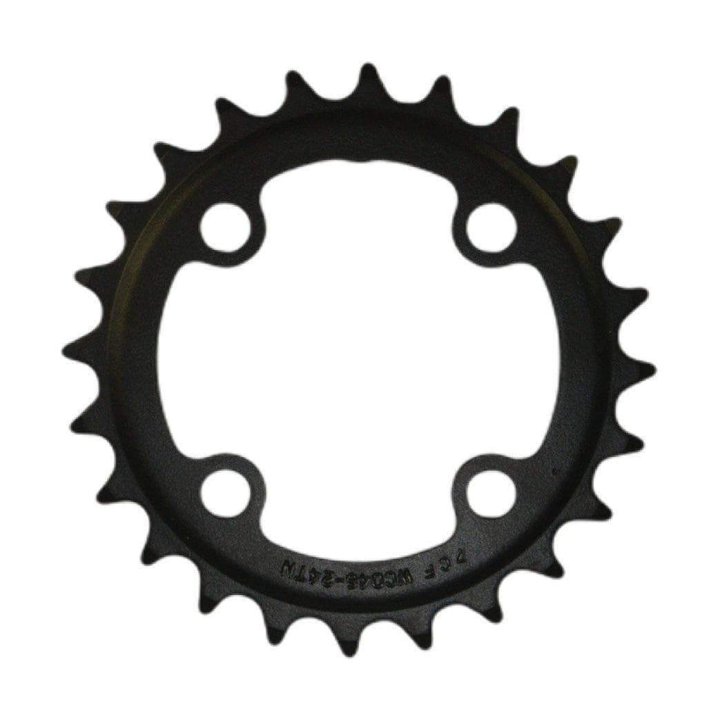 FSA Steel MTB Chainring (3x10, 64x24T, Black, Shim, 4h)