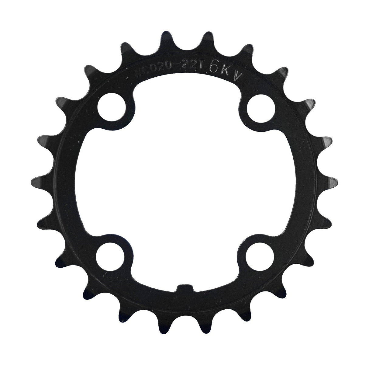 FSA Steel MTB Chainring (3x10, 64x22T, Black, Shim, 4h)