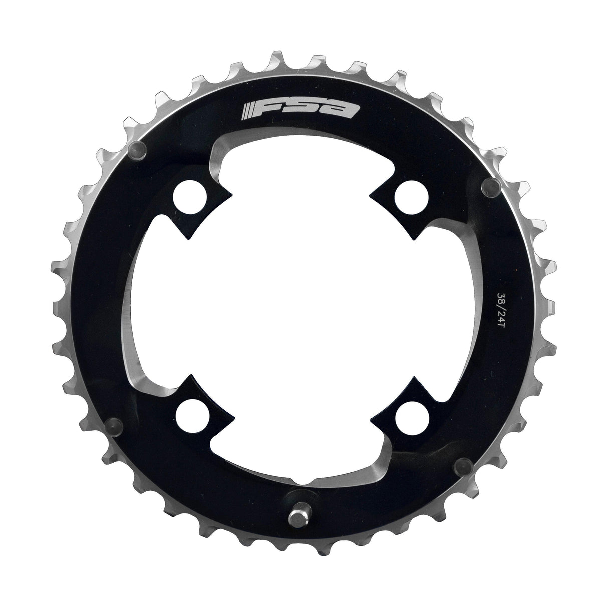 FSA Afterburner Mod MTB Chainring (2x11, 96x38T(24), Black, 4h)