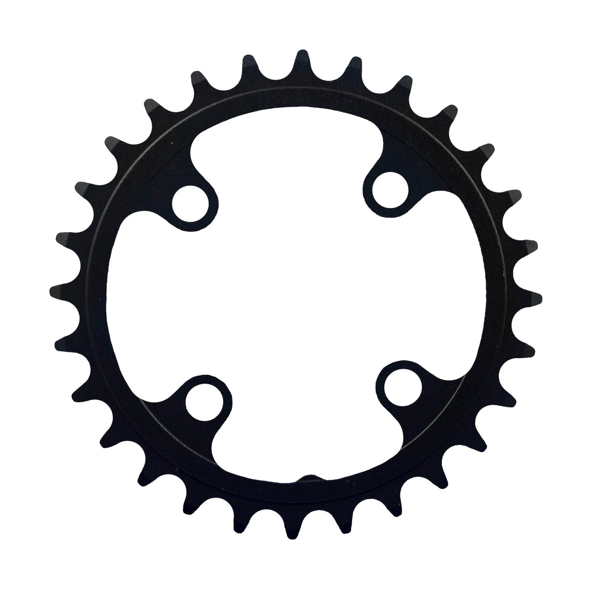 FSA Alloy Modular MTB Chainring (2x11, 68x28T, Black, 4h)