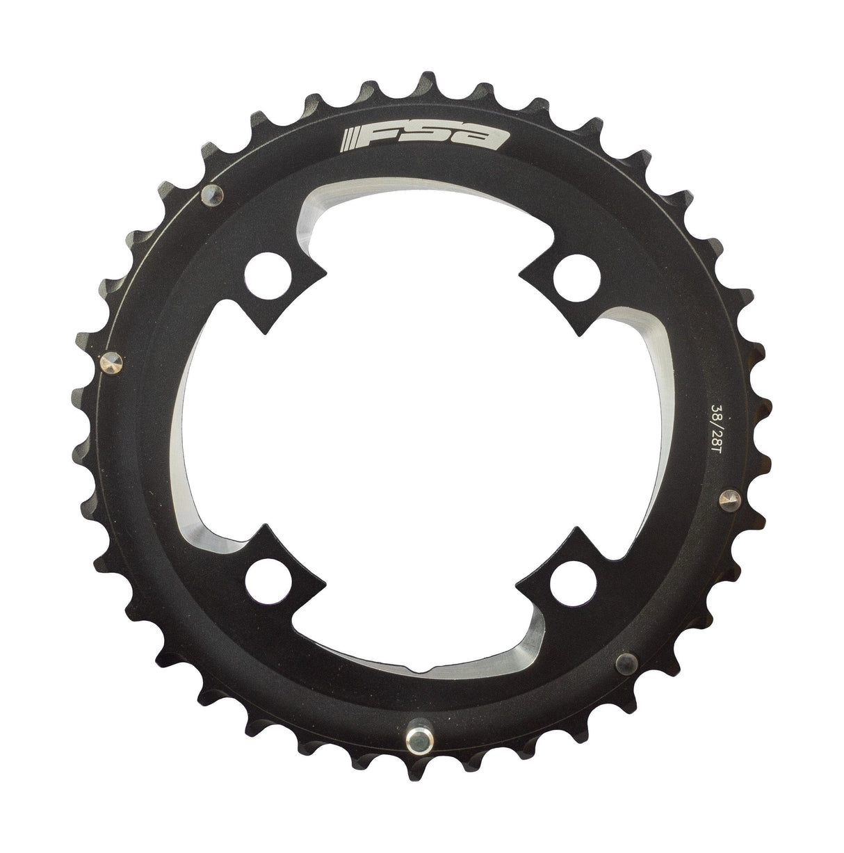 FSA Comet Modular MTB Chainring (2x11, 96x38T(28T), Black, 4h)