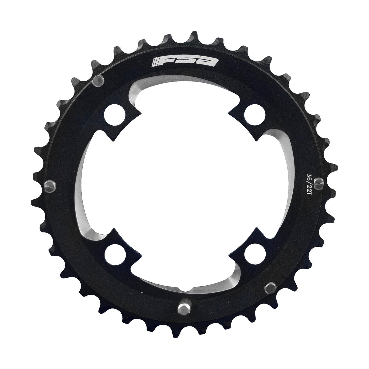 FSA Comet Modular MTB Chainring (2x11, 96x36T(22T), Black, 4h)