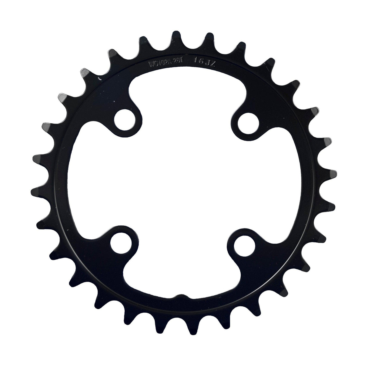 FSA Steel Modular MTB Chainring (2x11, 68x28T, Black, 4h)