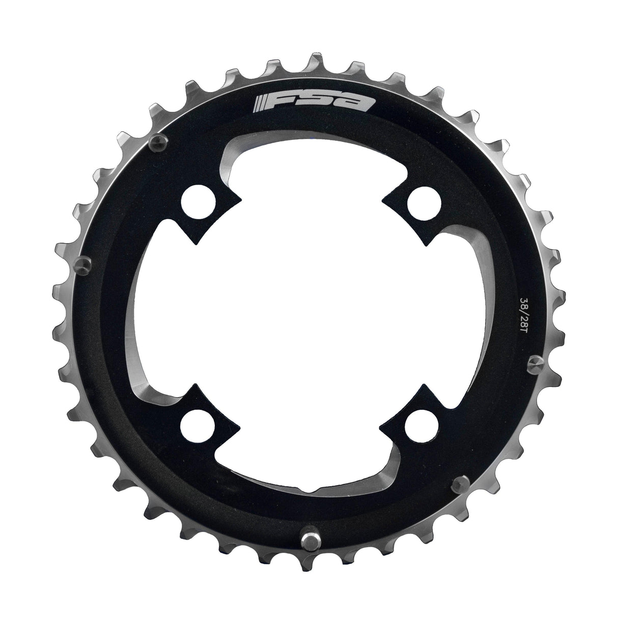 FSA Afterburner Mod MTB Chainring (2x11, 96x38T(28), Black, 4h)