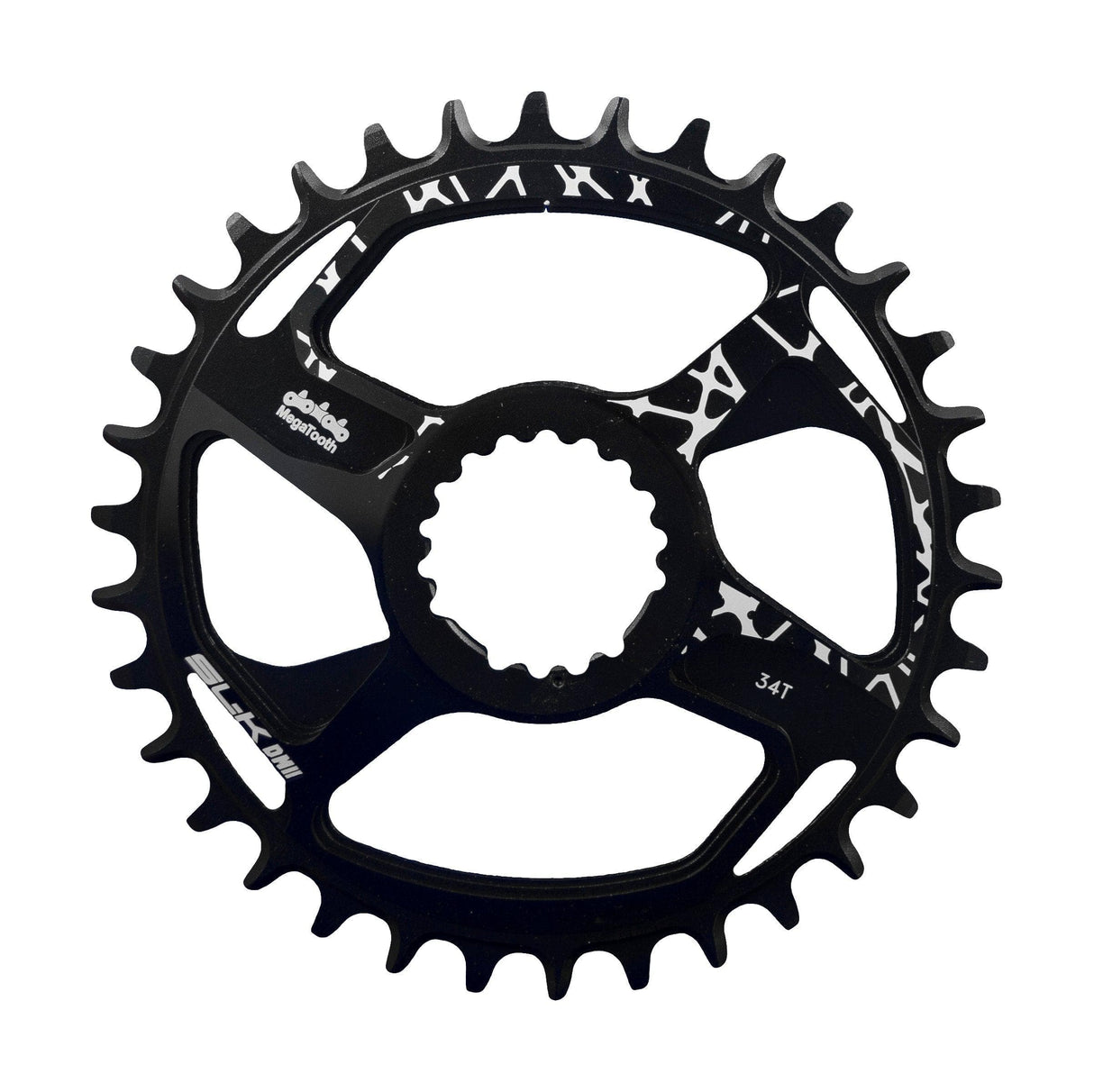 FSA SL-K Modular MTB Chainring (1x11, 34T, Black, DM)