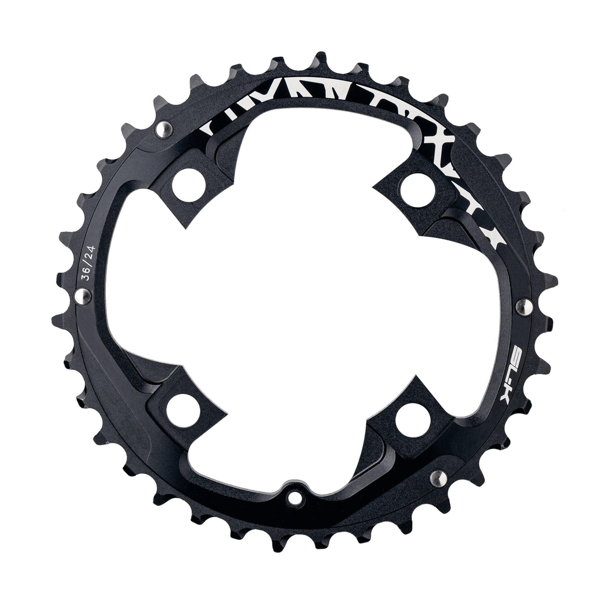 FSA Powerbox MTB Chainring ABS (2x11, 96x38T, Black, 4h)