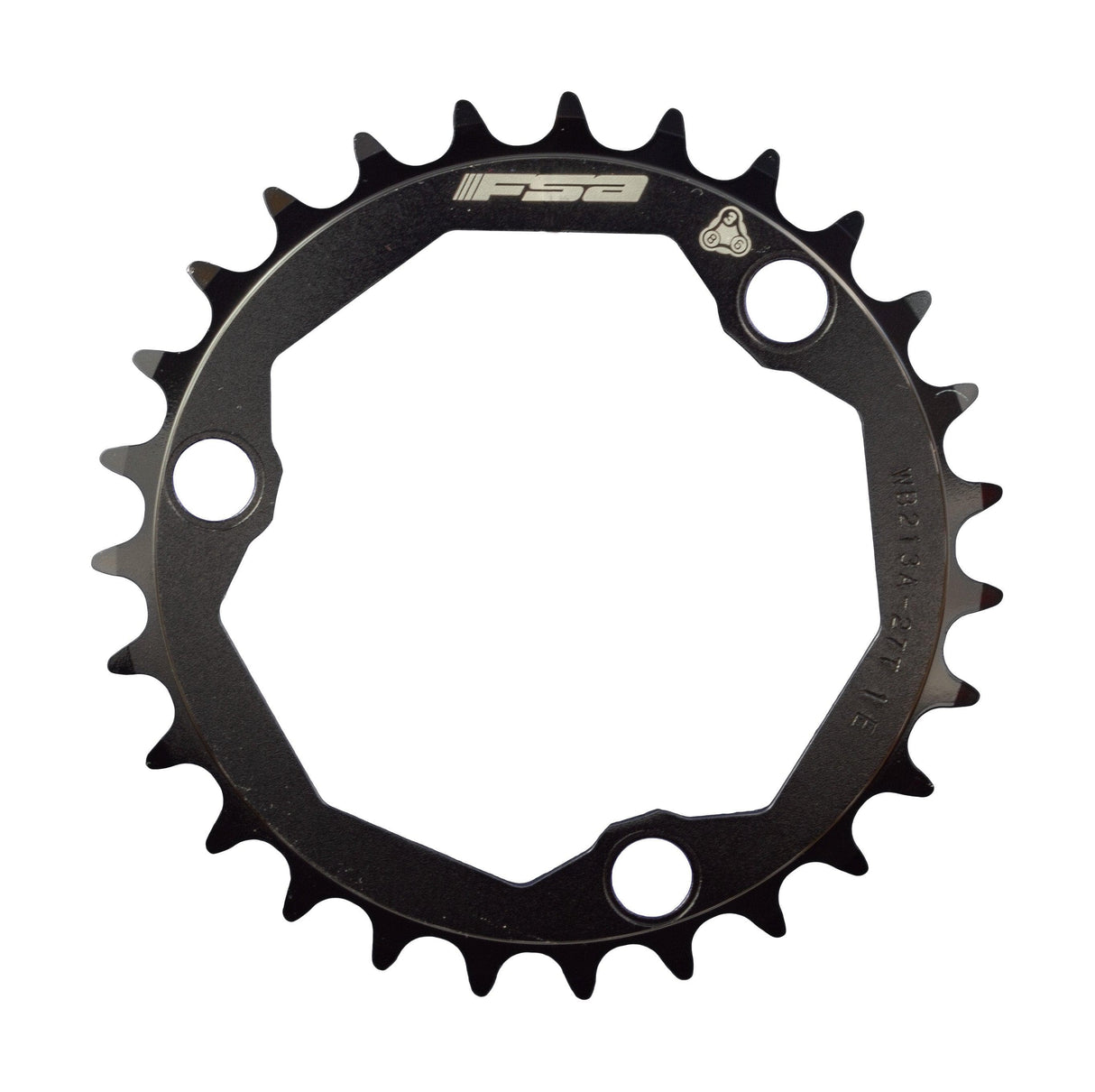 FSA Pro MTB Chainring (2x10, 86x27T, Black, 3h)