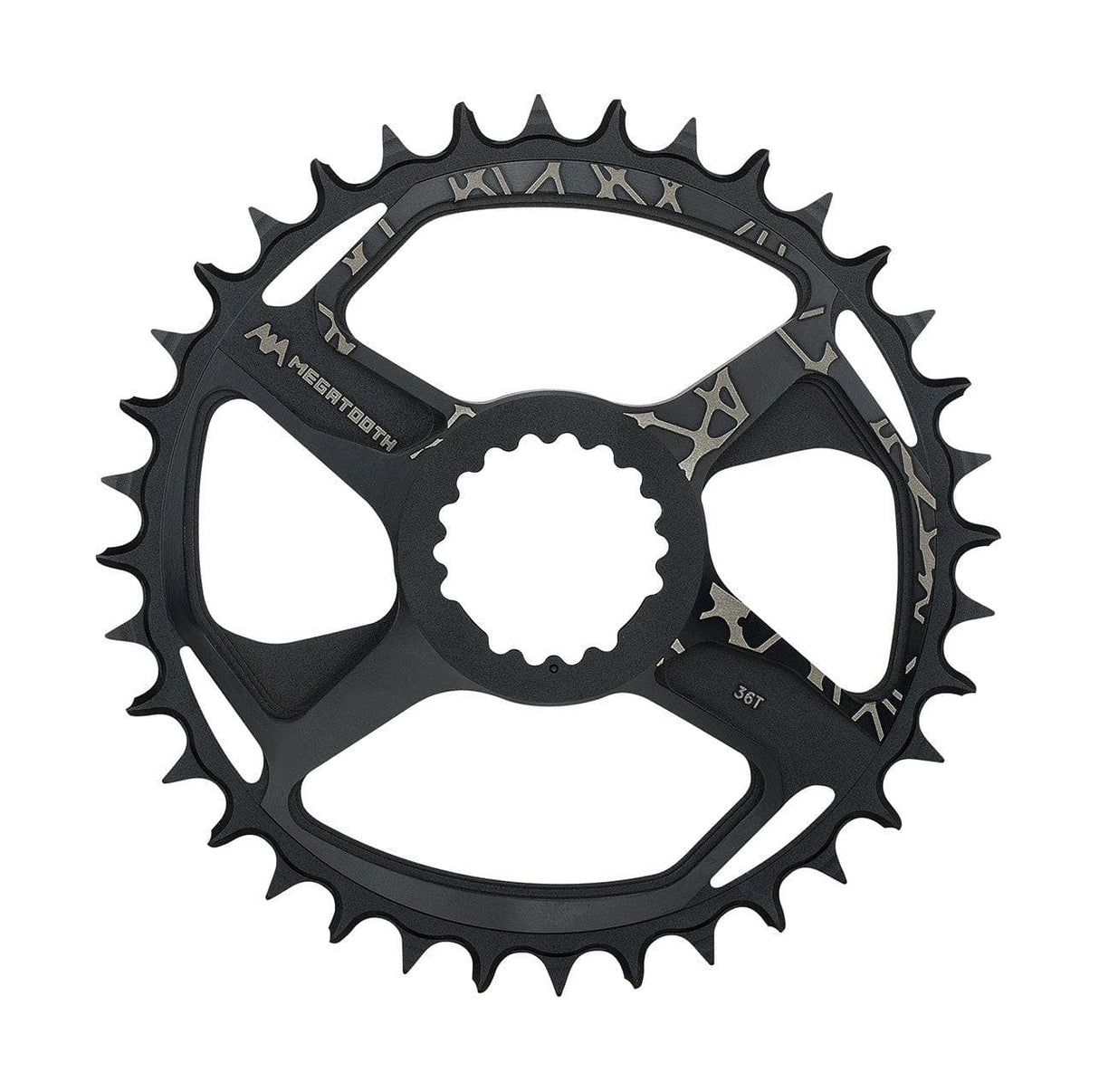 FSA SL-K Modular MTB Chainring (1x12, 28T, Black, DM)