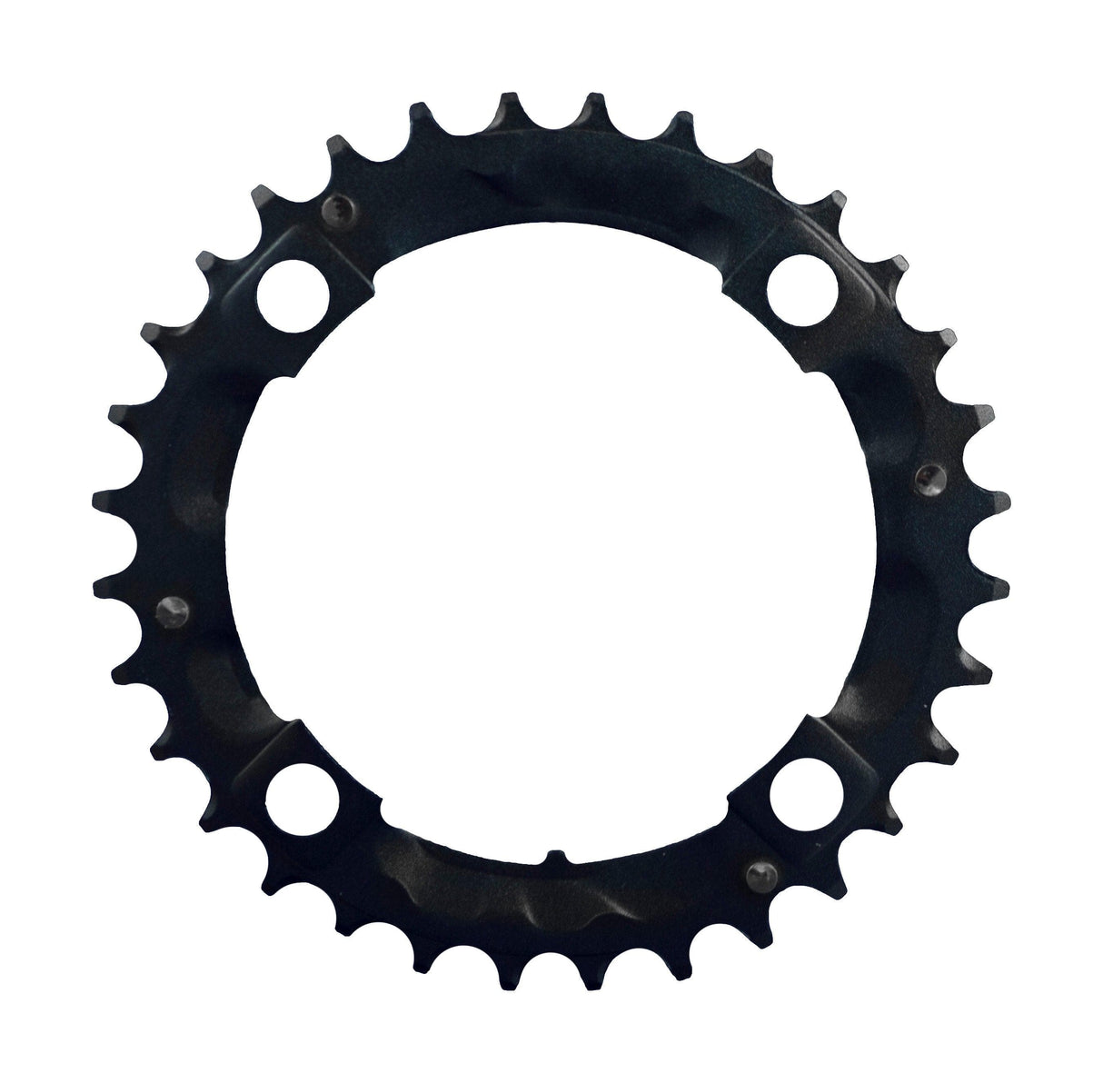 FSA Alloy MTB Chainring (3x10, 104x32T, Black, Shim, 4h)