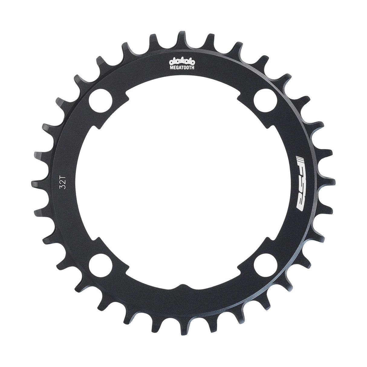 FSA Powerbox MTB Chainring (1x11, 96x30T, Black, 4h)