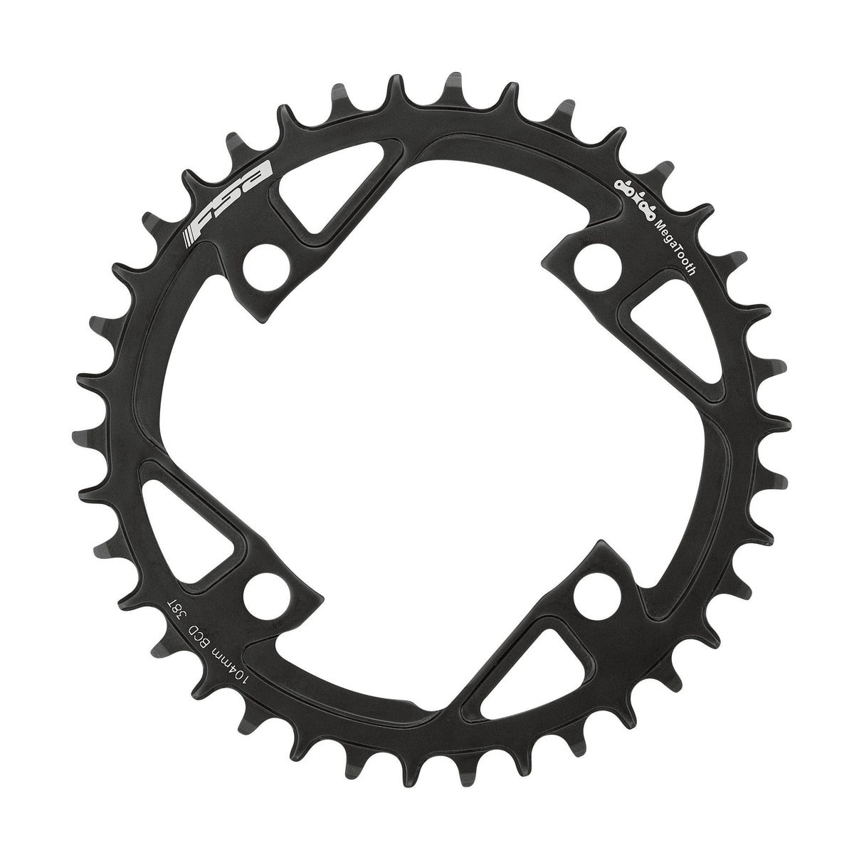 FSA Ebike Chainring Steel (1x11, 104x34T, WB487, Black)