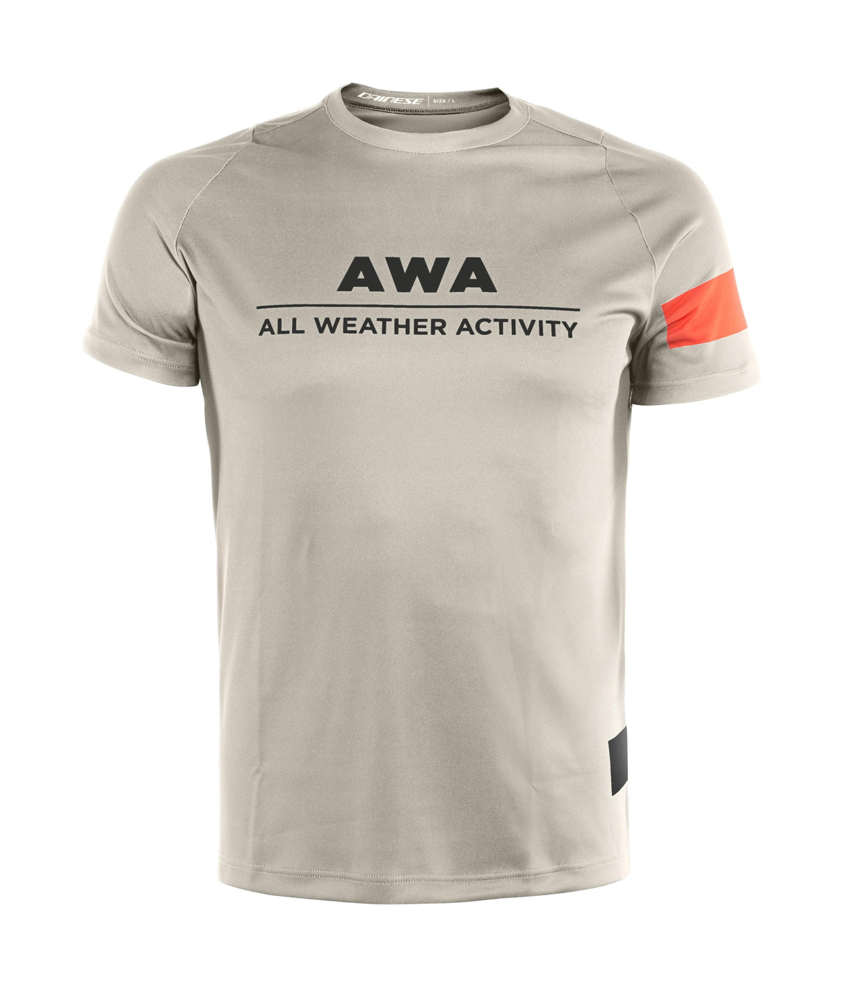 Dainese AWA Tee 1 (White, Orange, L)