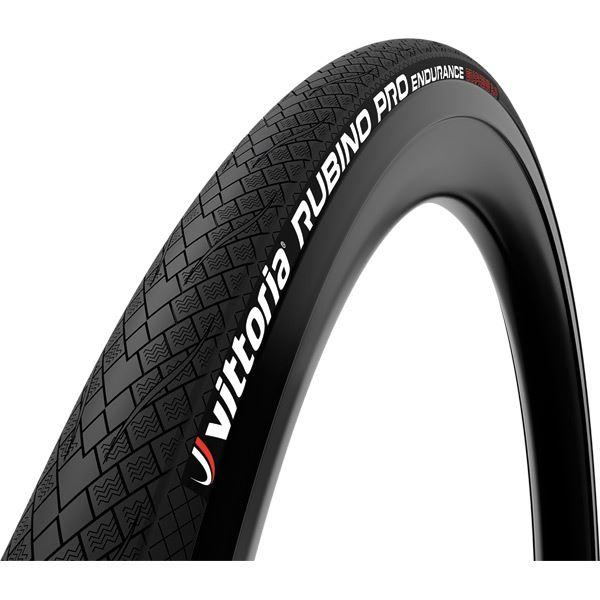 Vittoria Rubino Pro IV Endurance 700x23c Fold Full Black G2.0 Clincher Tyre