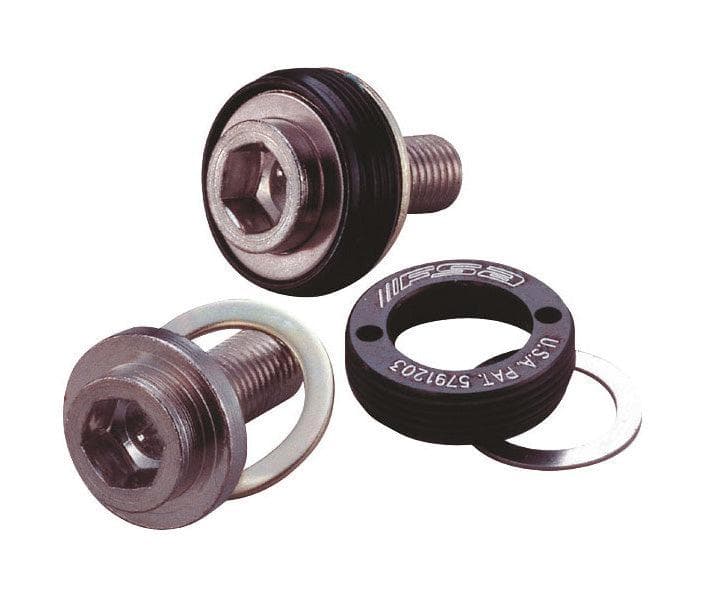 FSA Self Extracting Crank Bolts (JIS, M8, Steel)