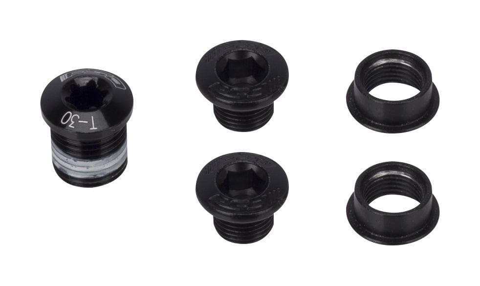 FSA Chainring Bolt Kit for Megatooth (×3, Black)