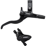 Shimano Deore BR-MT420/BL-M4100 Deore bled brake lever/post mount 4 pot calliper; front right