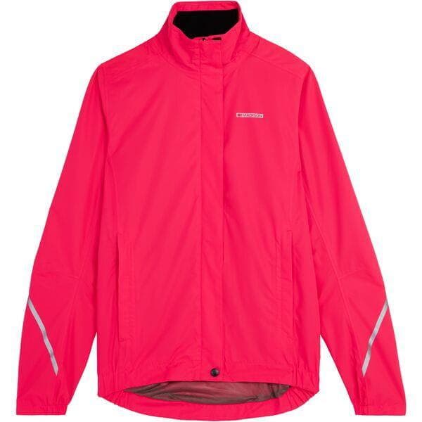 Madison Protec women's 2-layer waterproof jacket - coral pink - size 16