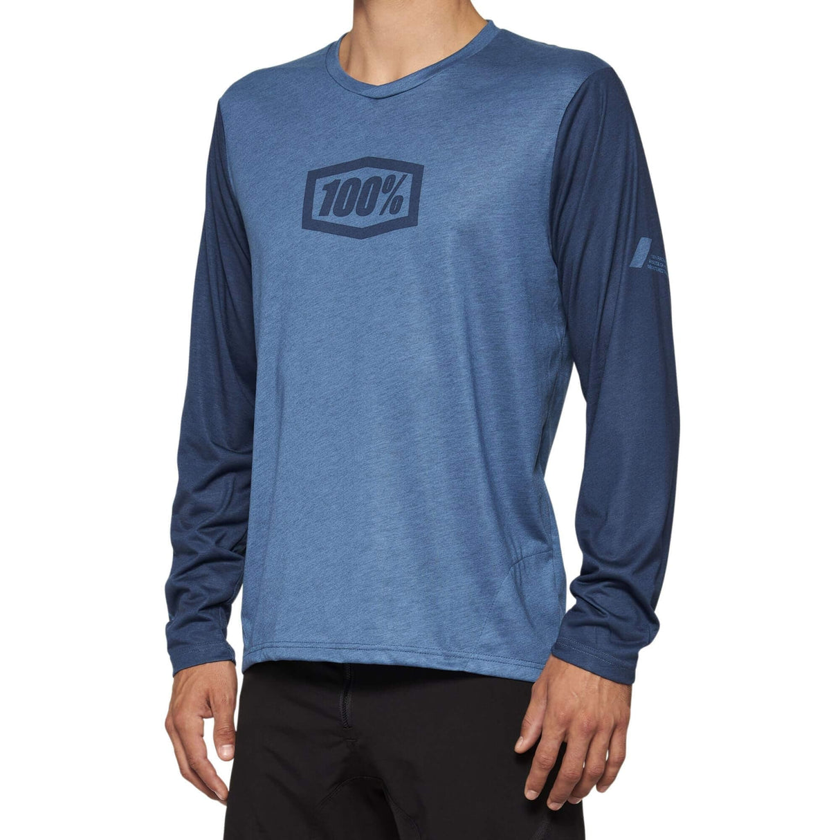 100% Airmatic Long Sleeve Jersey 2022 Slate Blue L