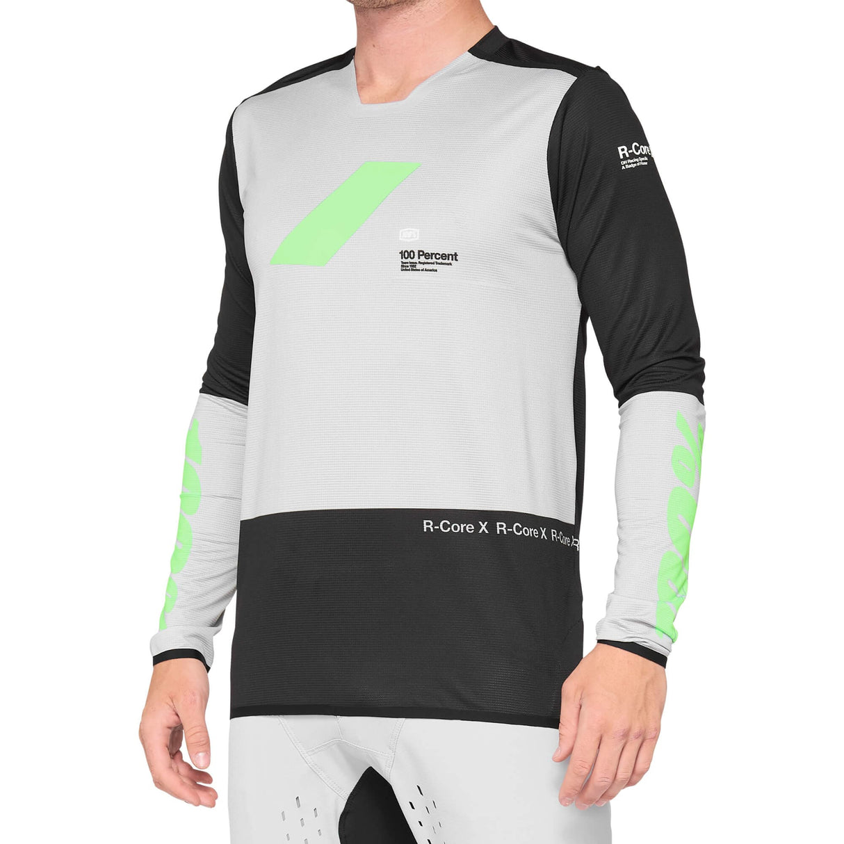 100% R-Core X Jersey Vapor / Black XL