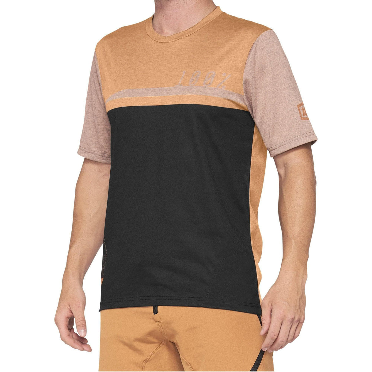 100% Airmatic Jersey Steel Caramel / Black S