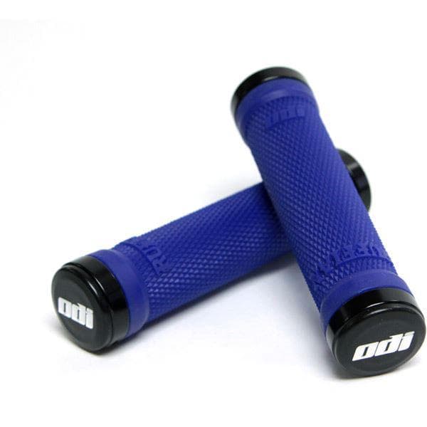 ODI Ruffian MTB Lock On Grips 130mm - Blue / Black