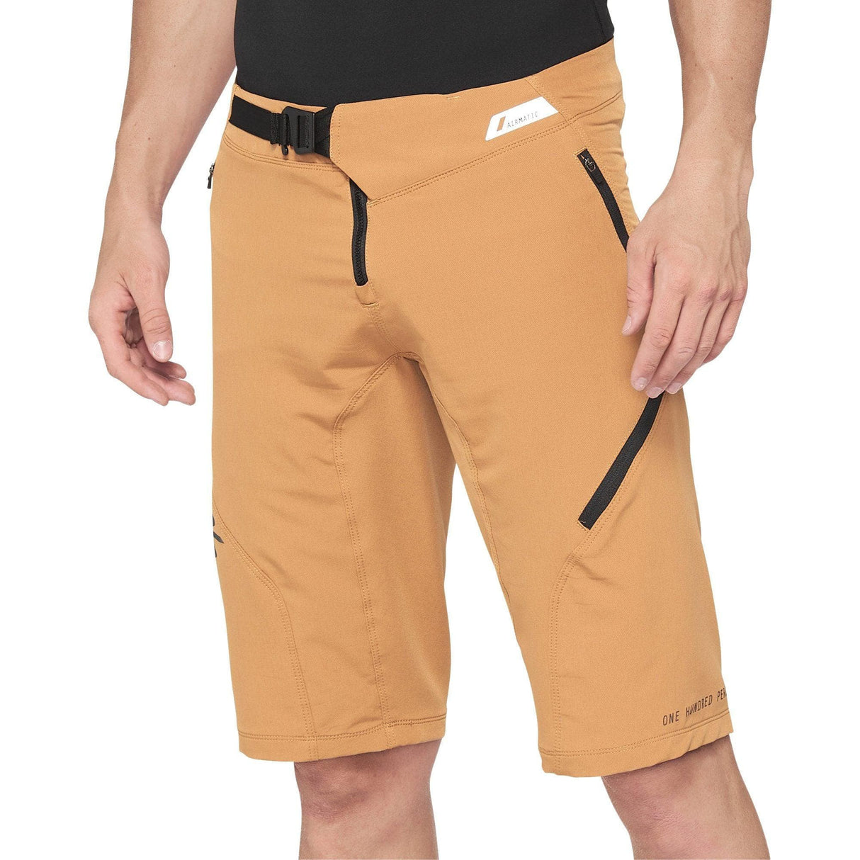 100% Airmatic Shorts Caramel 28"