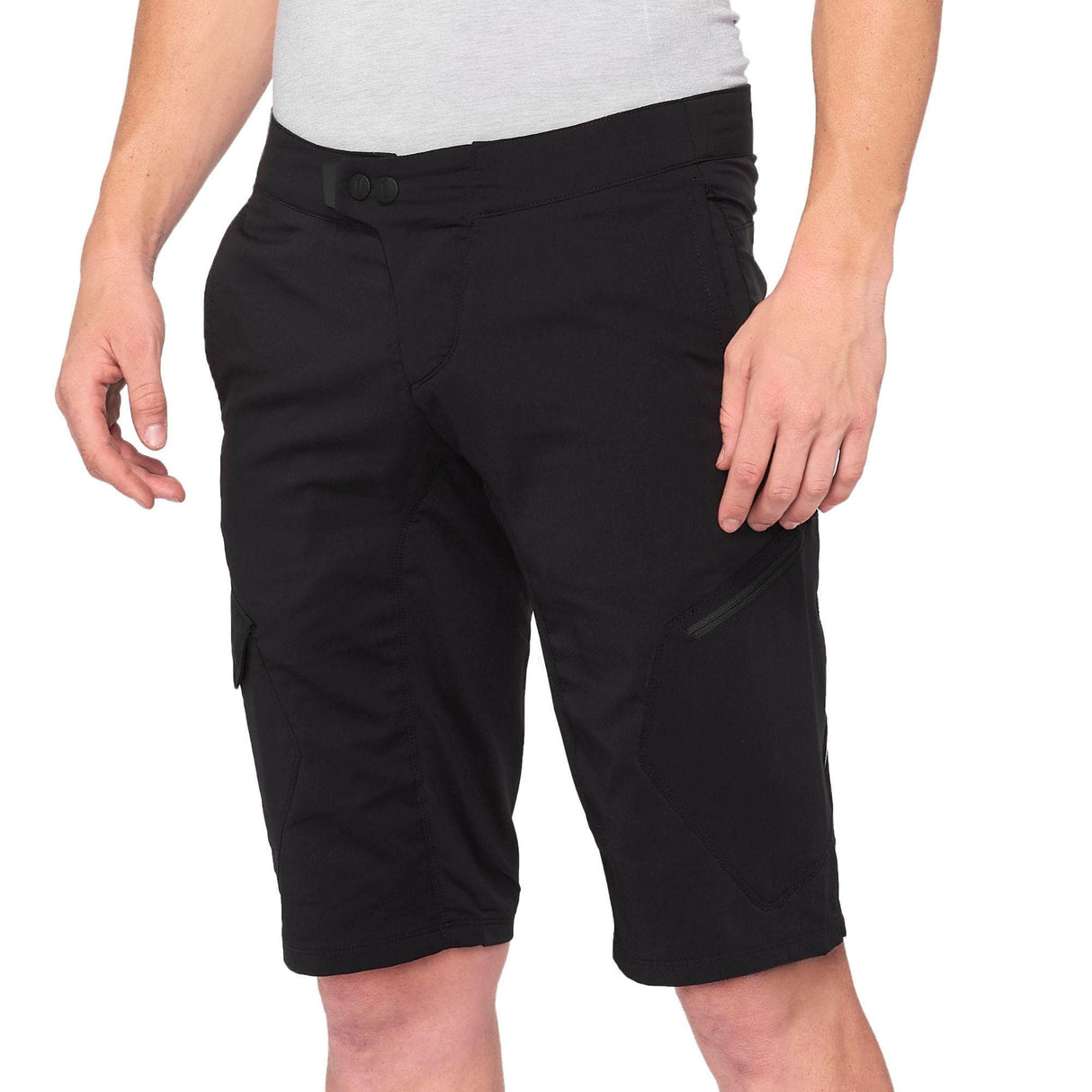 100% Ridecamp Shorts 2022 Black 32"