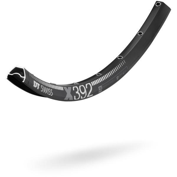 DT Swiss X 392 Sleeve-joined 28 hole Presta-drilled black - 29er