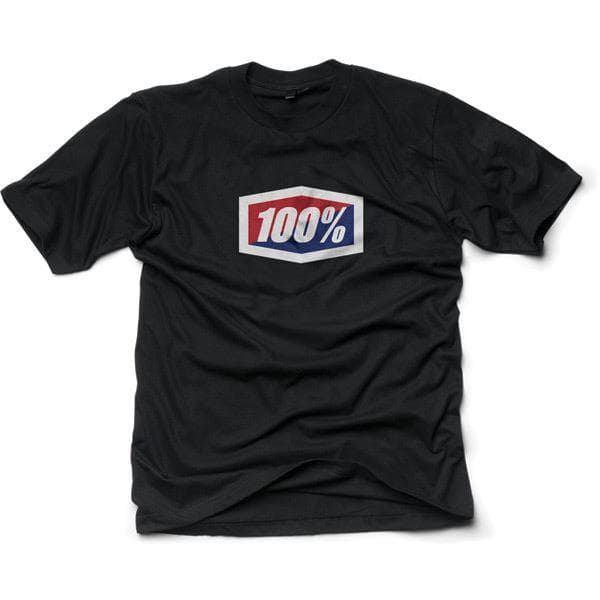 100% Official Tee-Shirt Black Large