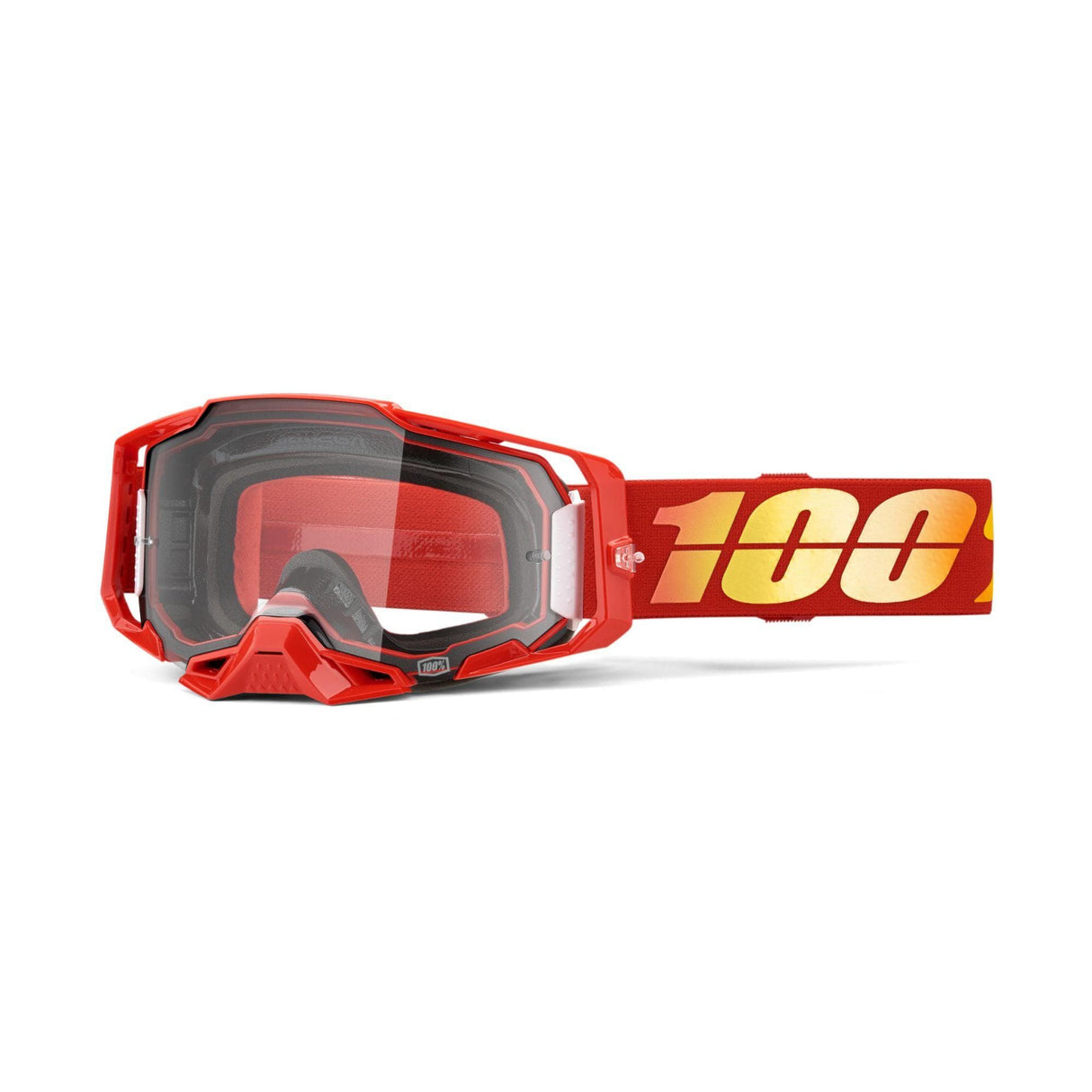 100% Armega Nuketown Downhill Dirt Bike Goggles - Clear Lens