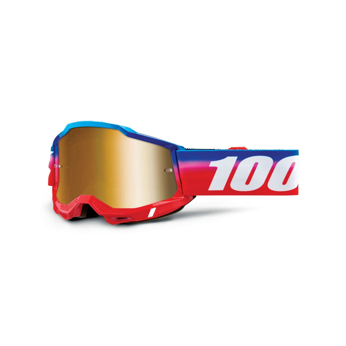 100% Accuri 2 Goggle Unity / Mirror True Gold Lens