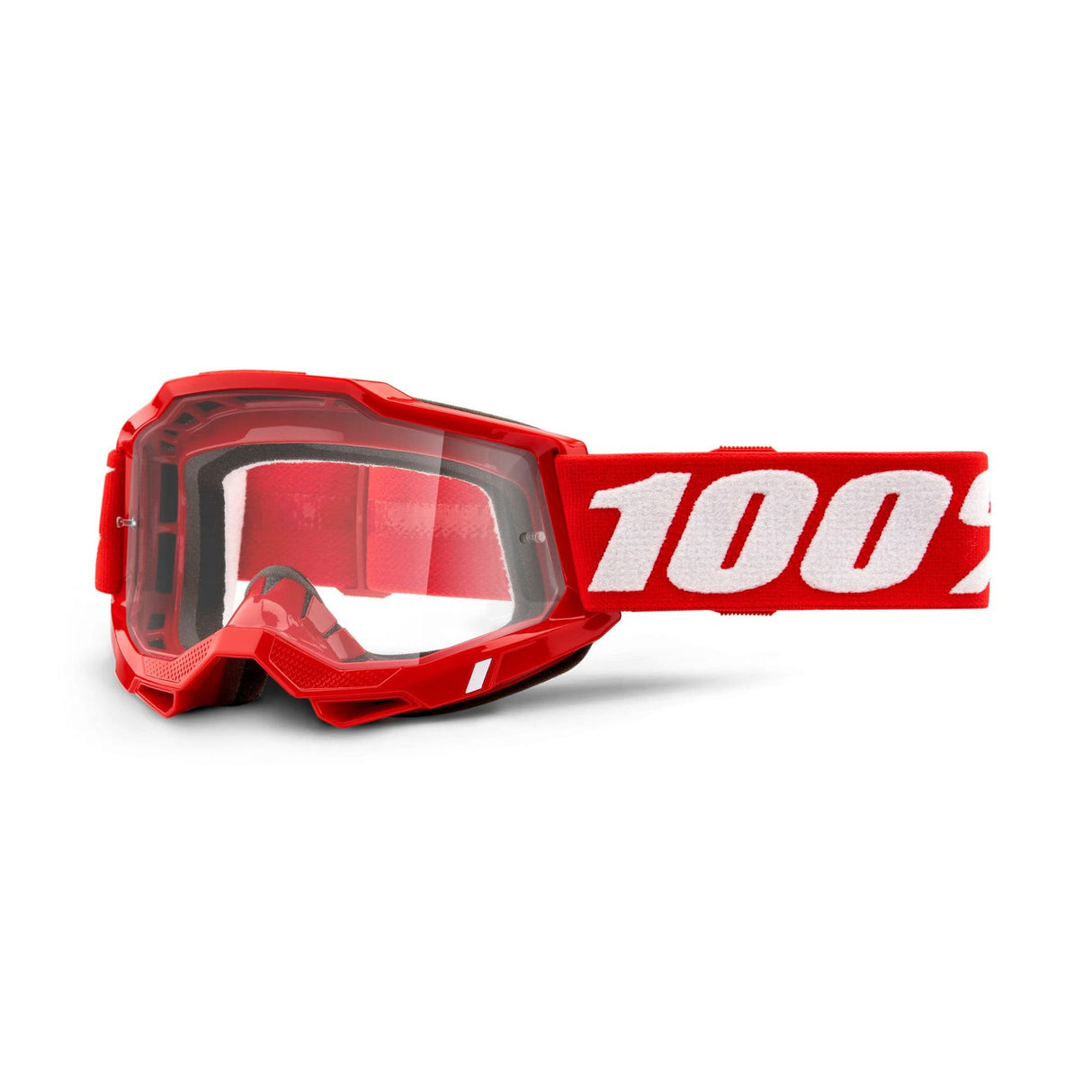 100% Accuri 2 OTG Goggle Red / Clear Lens