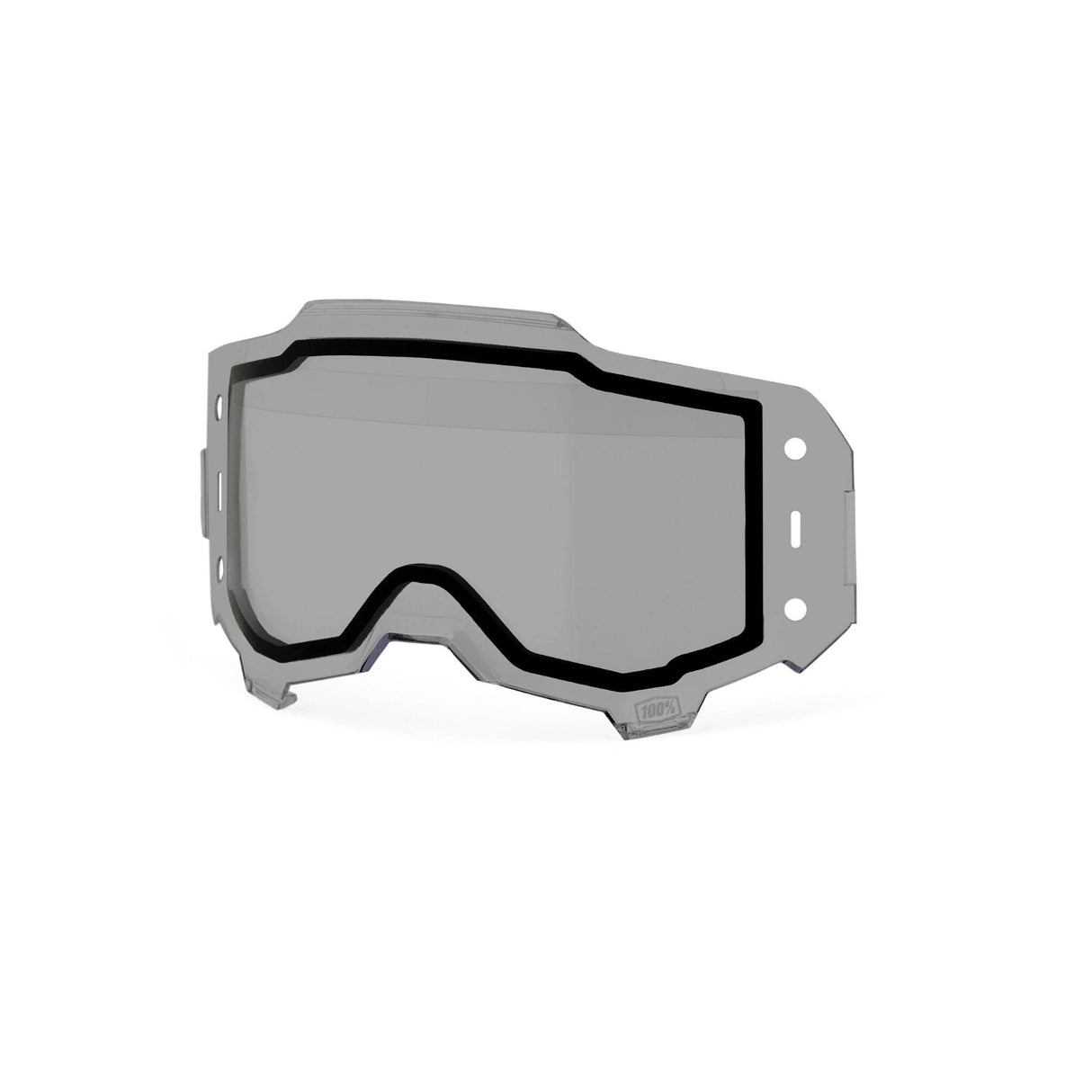 100% Armega Forecast Dual Pane Replacement Lens - Smoke