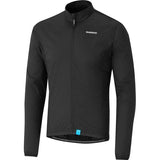 Shimano Clothing Men's Compact Windbreaker; Black; Size L