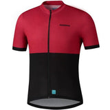 Shimano Clothing Men's Element Jersey; Red; Size M