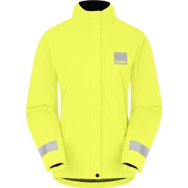 HUMP Strobe Women's Waterproof Jacket; Safety Yellow - Size 8