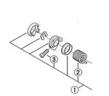 Shimano Spares RD-M950 B-tension adjuster bolt M4 x 12 mm