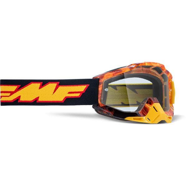 FMF Goggles POWERBOMB Goggle Spark Clear Lens