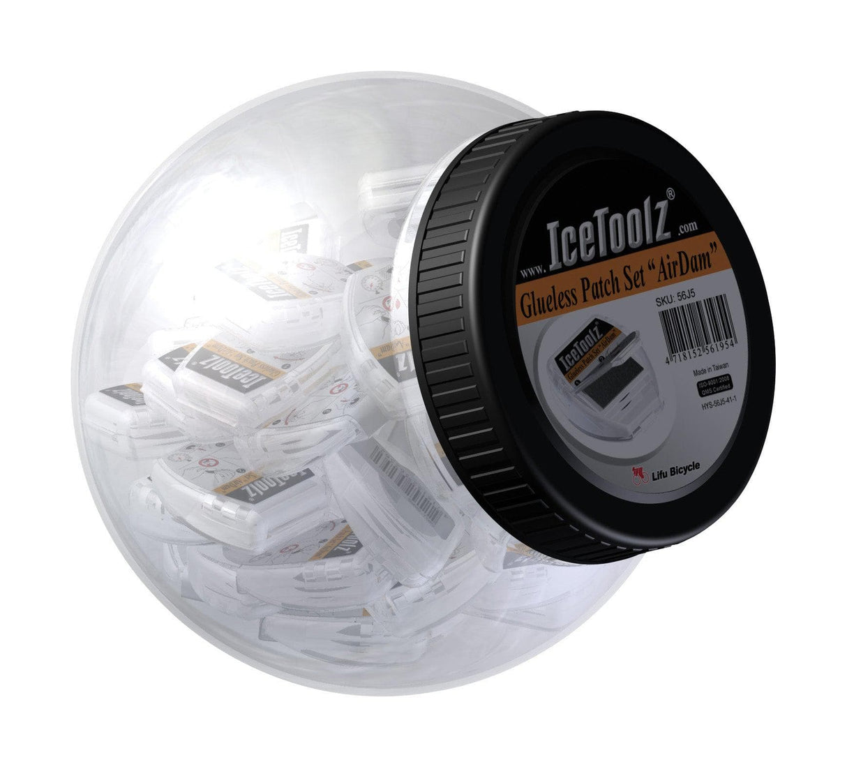 IceToolz AirDam Glueless Patch Jar x50