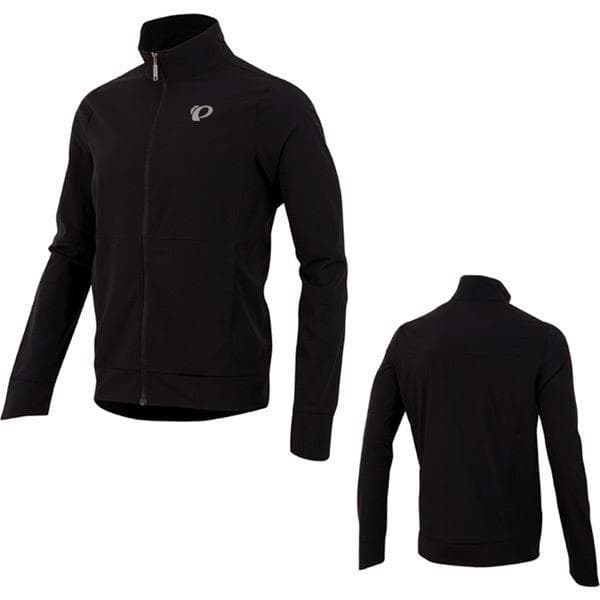 PEARL iZUMi Men's Track Jacket, Black, Size XS