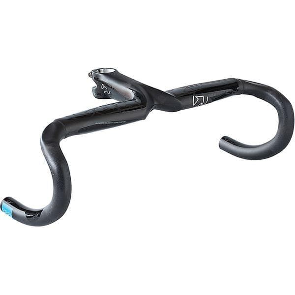 PRO Stealth EVO Handlebar and Stem, Carbon, Compact, 42cm, 120mm, -8°