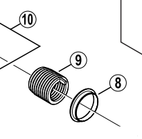 Shimano Spares RD-M580 P-tension spring